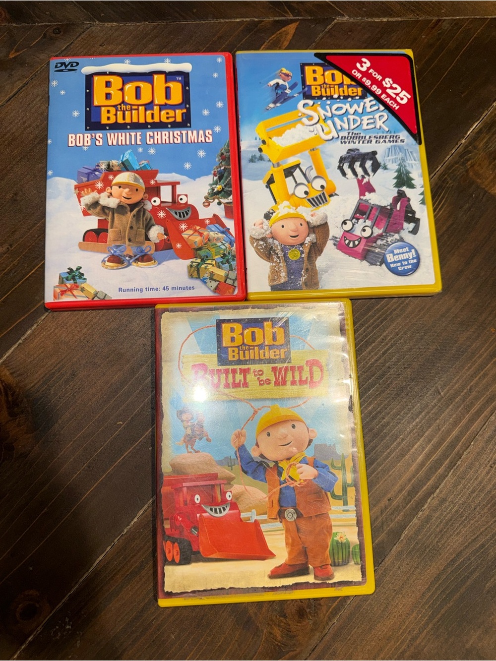 Bob the Builder y2K Kids Dvds Lot of 3